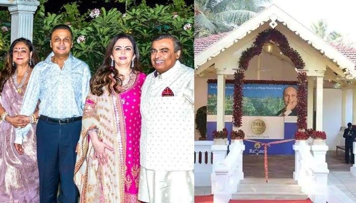 Unseen Video Of Mukesh Ambani Along With Family Inaugurating Dhirubhai Ambani Memorial In Chorwad