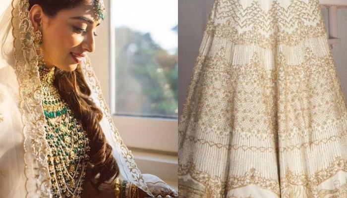 6 Brides Who Wore Customised Lehenga Embroidered With Their Love Story