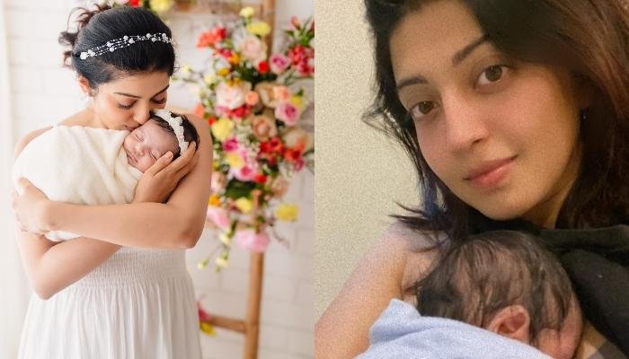 Pranitha Subhash Takes Time Out From Hectic Schedules For Daughter, Shares A Cutesy Photo With Her