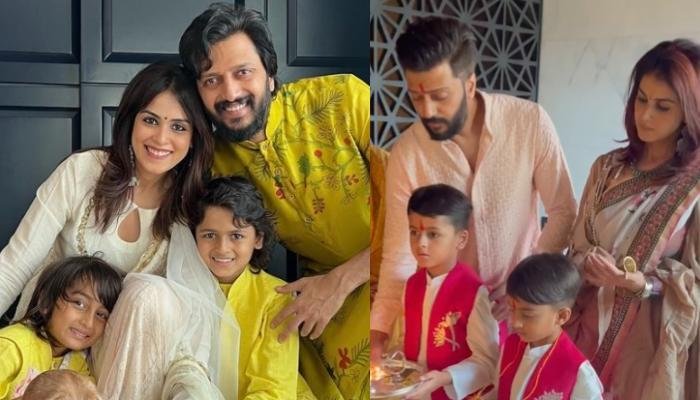 Riteish Deshmukh Shows How He And Genelia D’Souza Make Eco-Friendly Ganpati Every Year With Sons