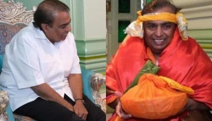 Mukesh Ambani Seeks Blessings At Shrinathji Temple, Shows Off His Simple And Humble Nature