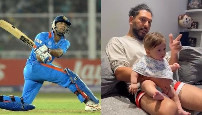 Yuvraj Singh Relives His ‘6 Sixes In An Over’ Moment From T20 World Cup 2007 With Son, Orion [Video]