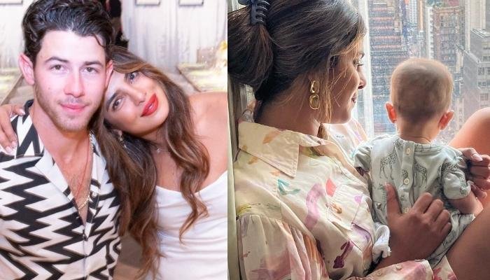 Priyanka Chopra Posts Cutesy Pictures With Her Baby Girl, Malti As They Look Outside From Window