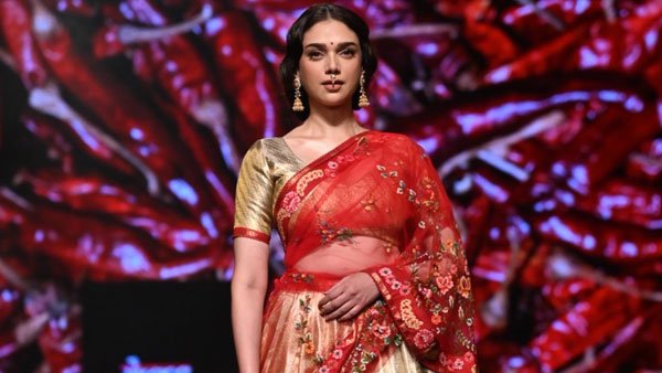 FDCI x Lakme Fashion Week 2022: Aditi Rao Hydari Dishes Out Regal Vibes As She Walks The Ramp; Pics