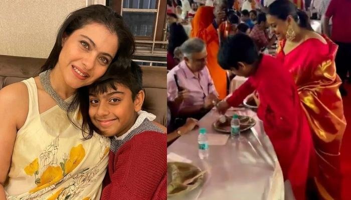 Kajol Drops An Appreciation Post For Son, Yug As The Latter Serves