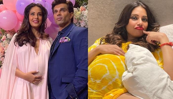 Mama-To-Be, Bipasha Basu Looks Cute In A Yellow Tie-Dye Ensemble, Flaunts Her Overgrown Baby Bump