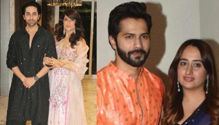 Ayushmann Khurrana’s Diwali Party: Ali-Richa, Natasa-Varun, Angad-Neha, More Couples Grace The Bash