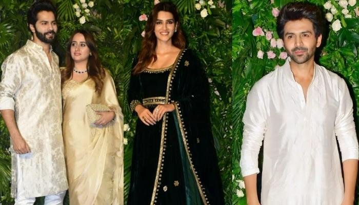 Kriti Sanon’s Diwali Bash: Varun Dhawan-Natasha Dalal, Kartik Aaryan, And Few Others Grace The Event