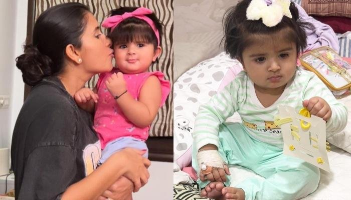 Charu Asopa Reveals Her Daughter, Ziana Was Diagnosed With Dengue, Shares Picture From Hospital