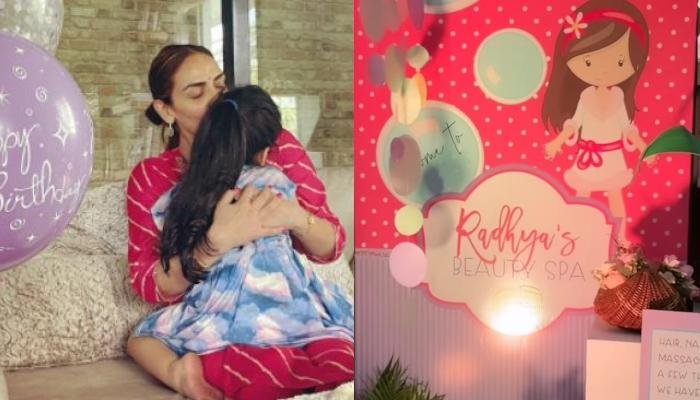 Esha Deol Shares Glimpses Of Daughter, Radhya’s 5th B’Day Bash: Beauty Spa, Delicious Food And More