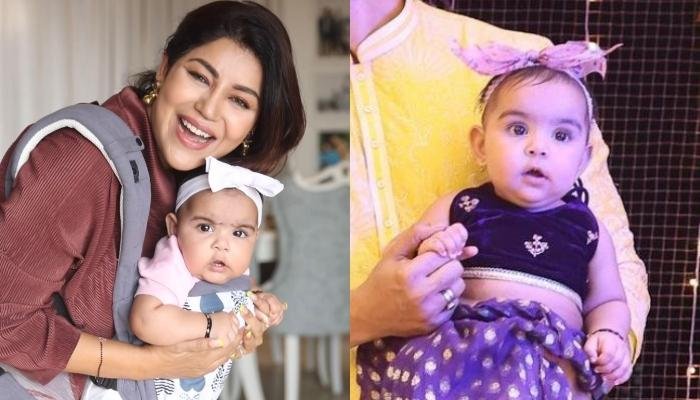 Debina Bonnerjee Twins With Daughter Lianna For Her First Diwali, Latter Dons A Cute Lehenga