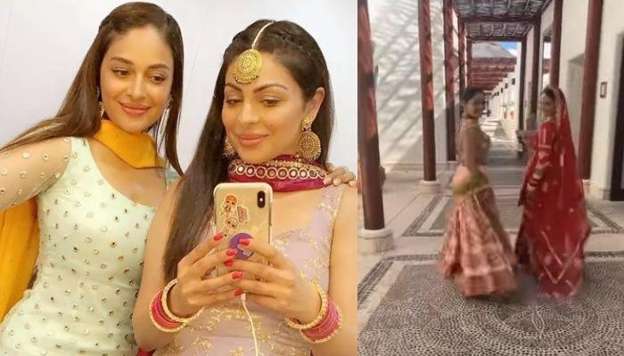 Neeru Bajwa’s Sister, Rubina Bajwa Wears Unique ‘Sharara’ Suit On Her Wedding, Actress Shares Video