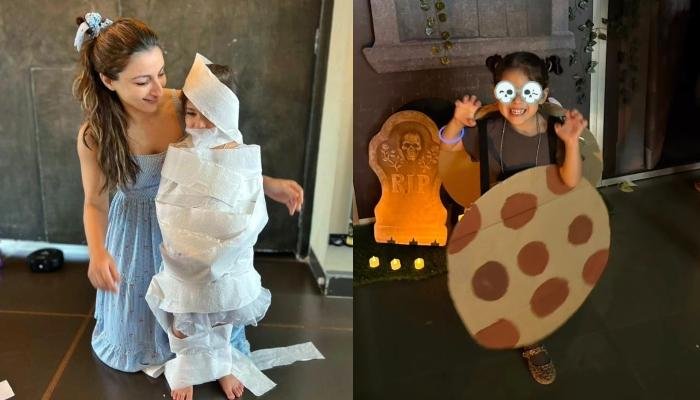 Soha Ali Khan Shares Glimpses From Halloween Bash, Daughter, Inaaya Dresses Up As A Cookie Monster