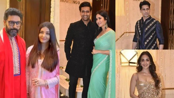 Manish Malhotra's Diwali Bash: Aishwarya-Abhishek, Vicky-Katrina, Sidharth-Kiara & Others Make Heads Turn