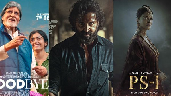 Box Office - Goodbye Has A Poor Weekend, Vikram Vedha Fails, PS-1 (Hindi) Brings In Added Bonus