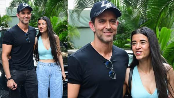 Hrithik Roshan And His Girlfriend Saba Azad Step Out For A Lunch Date; See Photos