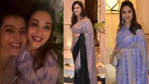 Kajol Had Fun On Dance Floor Dancing With ‘Queen' Madhuri Dixit At Manish Malhotra's Diwali Party, Watch