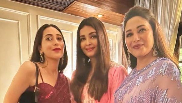 OG Reunited! Karisma Kapoor Strikes A Perfect Post with Madhuri Dixit and Aishwarya Rai Bachchan