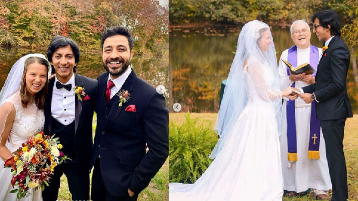 Anshuman Jha Feels ‘Blessed’ As He Marries Fiancee Sierra Winters In USA; Paresh Pahuja Turns Best Man