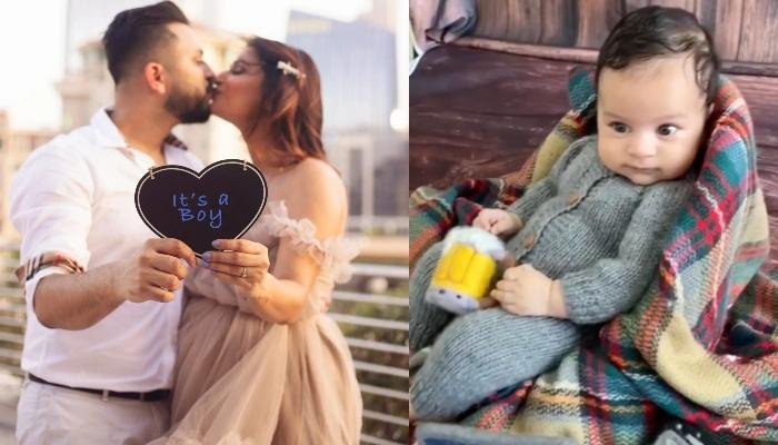 Dimpy Ganguly Shares Third Baby’s Cutesy Video From His First Photoshoot, He Poses With Gadgets