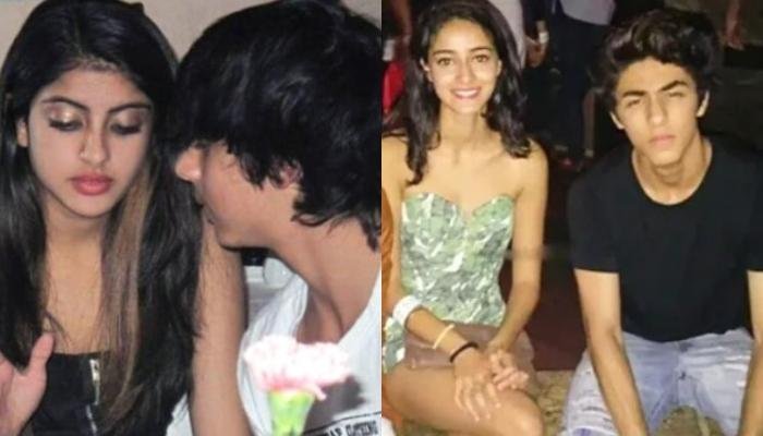 Navya Naveli Nanda And Ananya Panday Post Unseen Childhood Pictures Of Aryan Khan On His 24th B