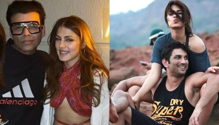 Rhea Chakraborty Parties With Karan Johar, Gets Mercilessly Trolled By Sushant Singh Rajput