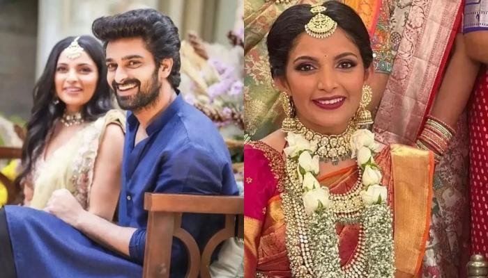 Naga Shaurya Marries Anusha Shetty, Bride Dons Traditional Saree With Heavy Gold Jewellery