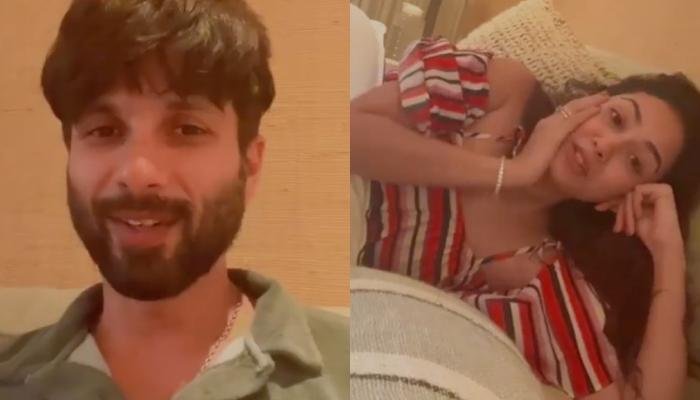 Shahid Kapoor Leaves Mira Kapoor Blushing As He Asks Her