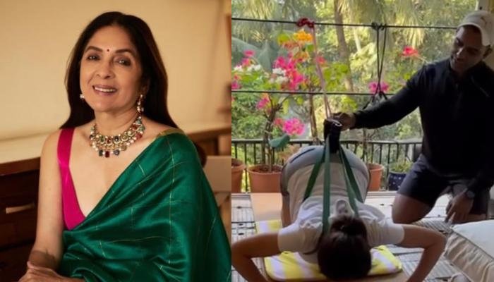 Neena Gupta Bounces Back To Her Fitness Regime At The Age Of 63, Hires A Personal Male Trainer