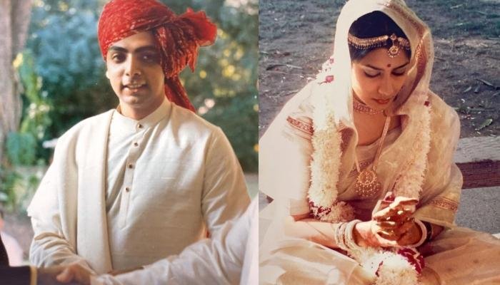 Tarun Tahiliani’s Wife, Sailaja Had Ditched Lehenga And Worn An Ivory Saree 42 Years Ago For Wedding