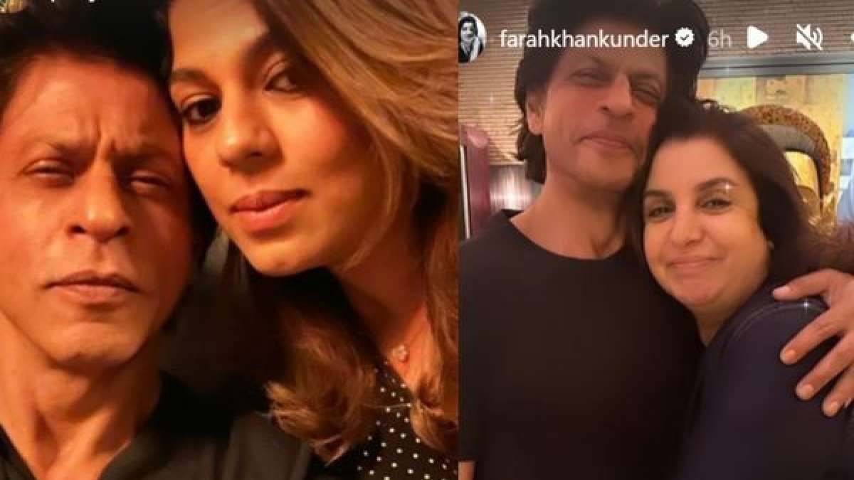 Shah Rukh Khan Had Intimate Birthday Dinner With Farah Khan, & Friends At Mannat, See Pics