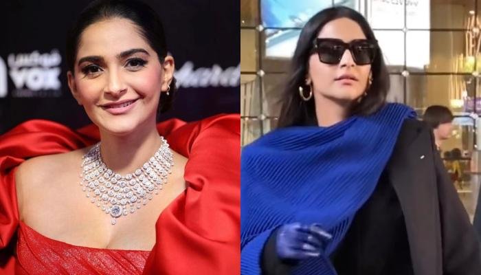 Sonam Kapoor’s Overdressed Airport Look Gets Trolled, User Asks, ‘Iceland Ka Airport Hai Kya?’