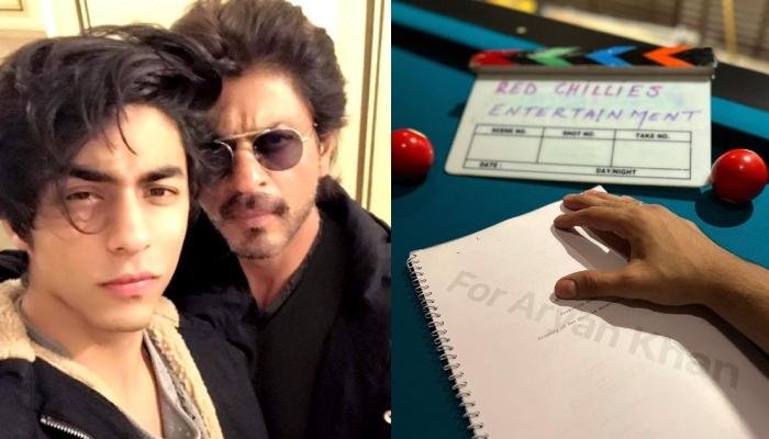 Shah Rukh Khan Is Super Proud Of His Son, Aryan Khan As He Writes His First Film, He Pens,