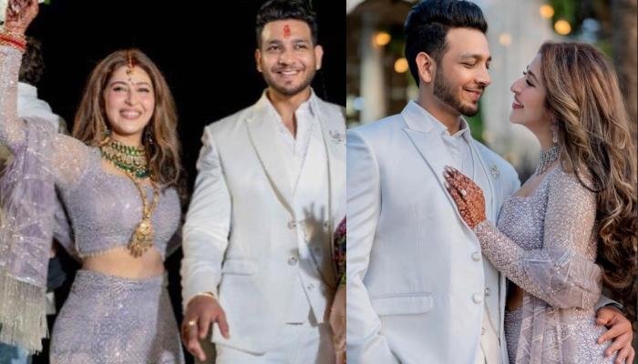 Sonarika Bhadoria Shares Glimpses From Her ‘Roka’ Ceremony With Fiance, Vikas, Dons A Silver Outfit