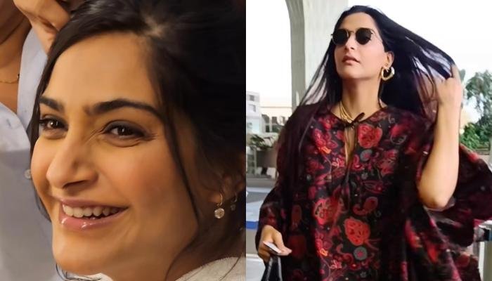 Sonam Kapoor Gets Trolled For Wearing Baggy ‘Kaftan’ At Airport, User Says, ‘Chaddar Lapet Aayi’