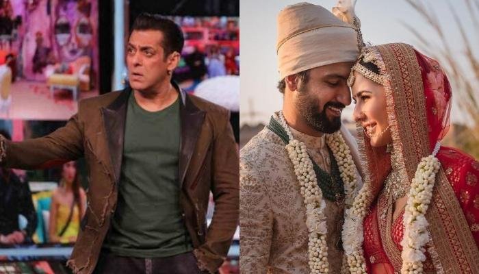 BB16: Salman Khan Pulls Imaginary Katrina Kaif Away As Hubby Vicky Kaushal Tries To Apologise To Her