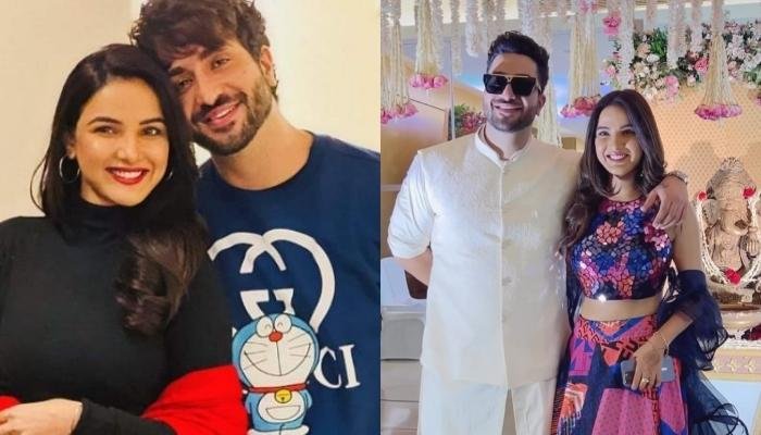 Aly Goni And GF, Jasmine Bhasin Make A Stunning Entry At Their Friend, Kaushal Joshi’s Wedding