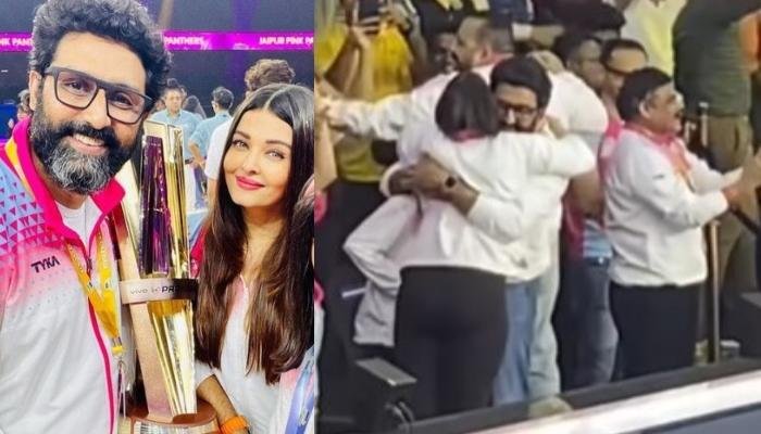 Abhishek Bachchan Gets Trolled For Pulling Aishwarya For Hug, User Says,