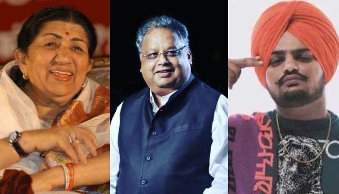 Famous Celebrities Who Died In 2022: Lata Mangeshkar, Rakesh Jhunjhunwala, Sidhu Moosewala, And More