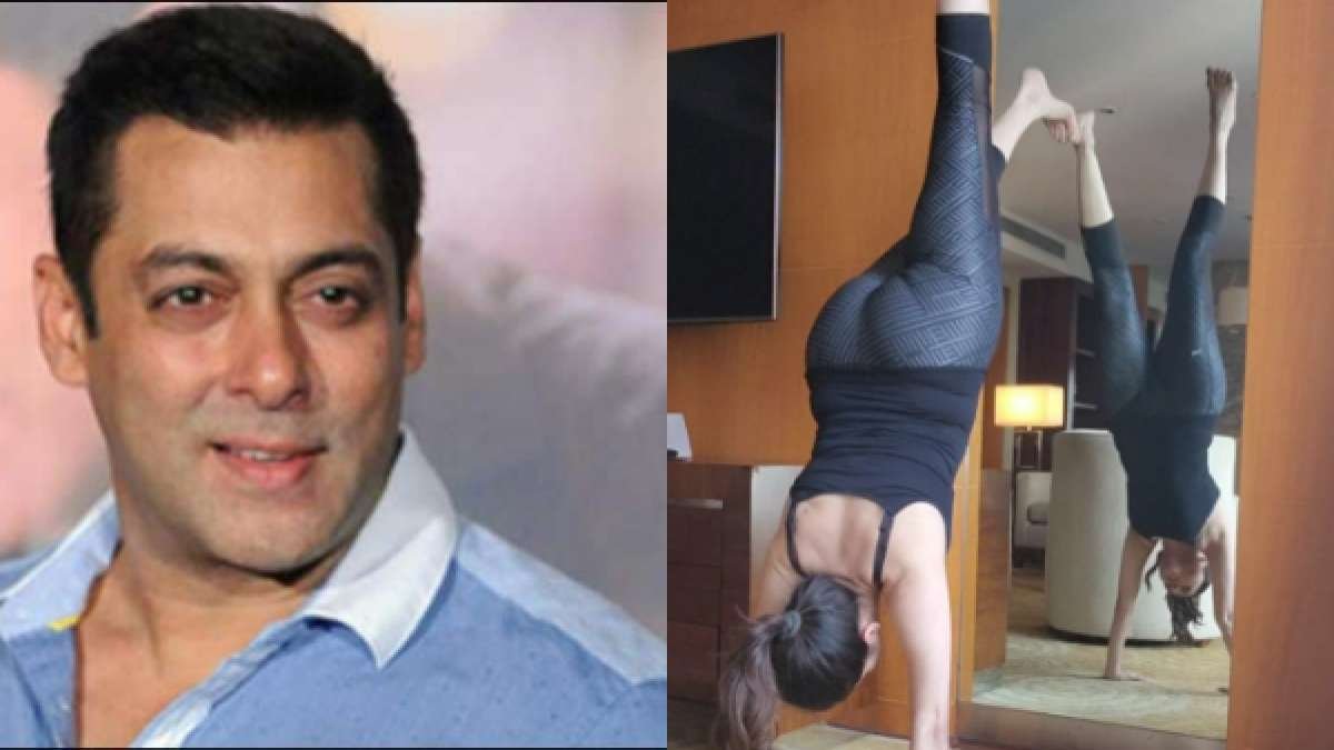 Salman Khan's Former Co-Star Performs Yoga Inversions Like Pro, Fans Say 'Can't Believe She's 53' - VIDEO