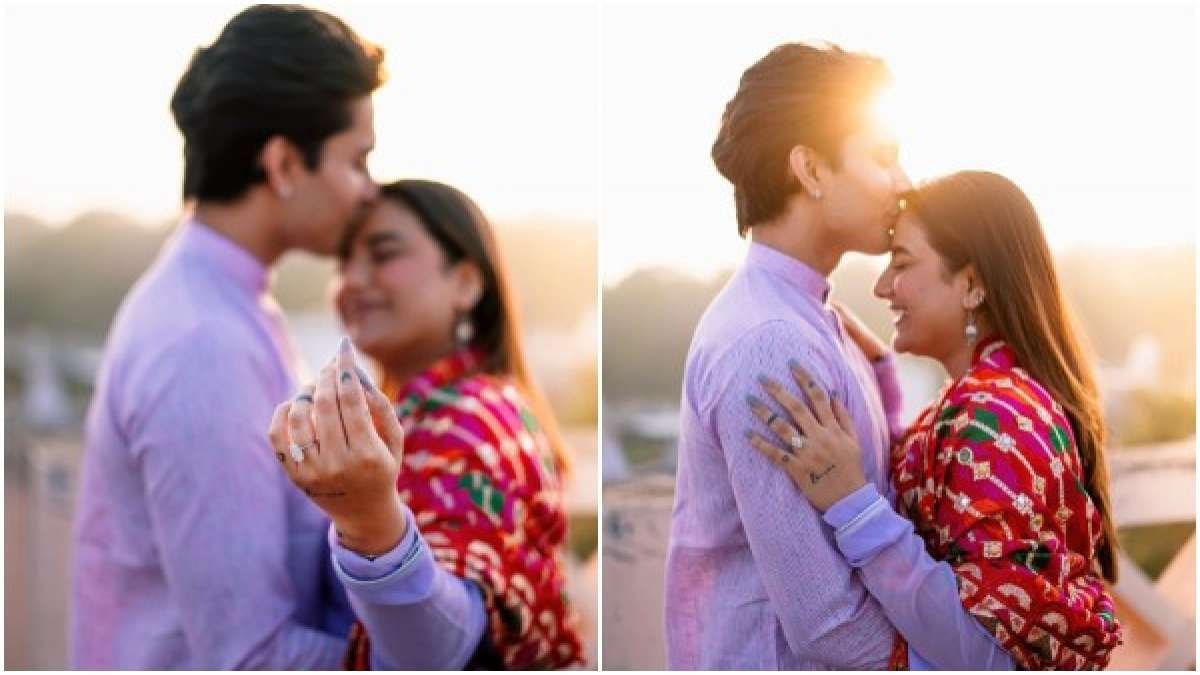 ‘And I Said Yes’ YouTubers Anirudh Sharma & Mrunal Panchal Announce Engagement With Love Filled Pics