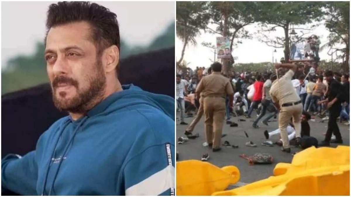 Salman Khan Birthday: Uncontrollable Crowd Of Fans Lathi Charged Outside Actor’s House; Watch Video