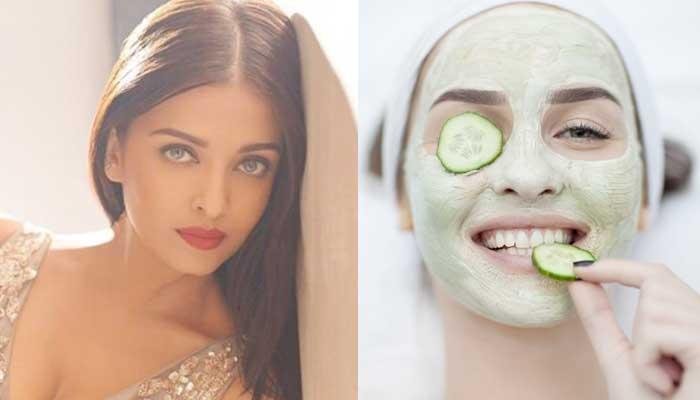 Aishwarya Rai Bachchan And Her 3 Way DIY Cucumber Face Pack Hack For Glowing Skin