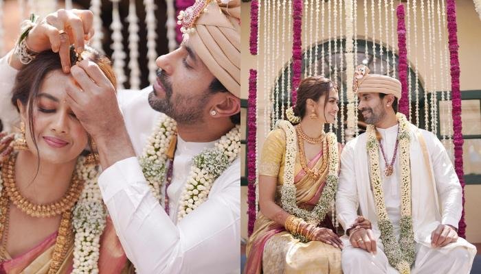 Telugu Actress, Shubhra Aiyappa Marries Businessman Beau, Vishal, In 150-Year-Old Ancestral Home