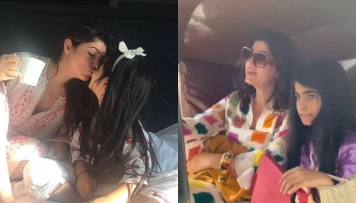 Twinkle Khanna Shares A Video Of Her Fun Auto Ride With Daughter, Nitara, Says