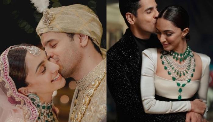 Sidharth Malhotra Kisses Wifey, Kiara Advani At Their Reception, Fans Say