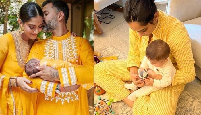 Sonam Kapoor Posts Cutesy Glimpses Of Her Son, Vayu Trying To Crawl As He Turns Six Months Old