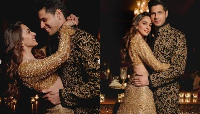 Kiara Advani’s Gold Lehenga At Her ‘Sangeet’ Had 98K Swarovski Crystals, Took 4000 Hours To Be Made