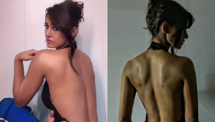 Disha Patani Flaunts Her Bare Back In Sexy Halter-Neck Outfit, Netizen Calls Her