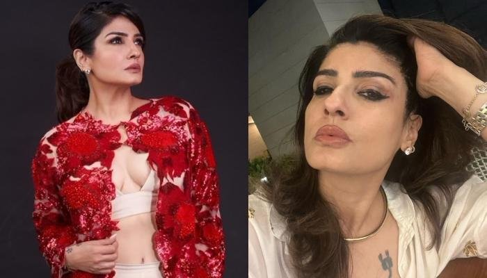 Raveena Tandon Age-Shamed For Flaunting Her Scorpion Tattoo In Bold Pictures,